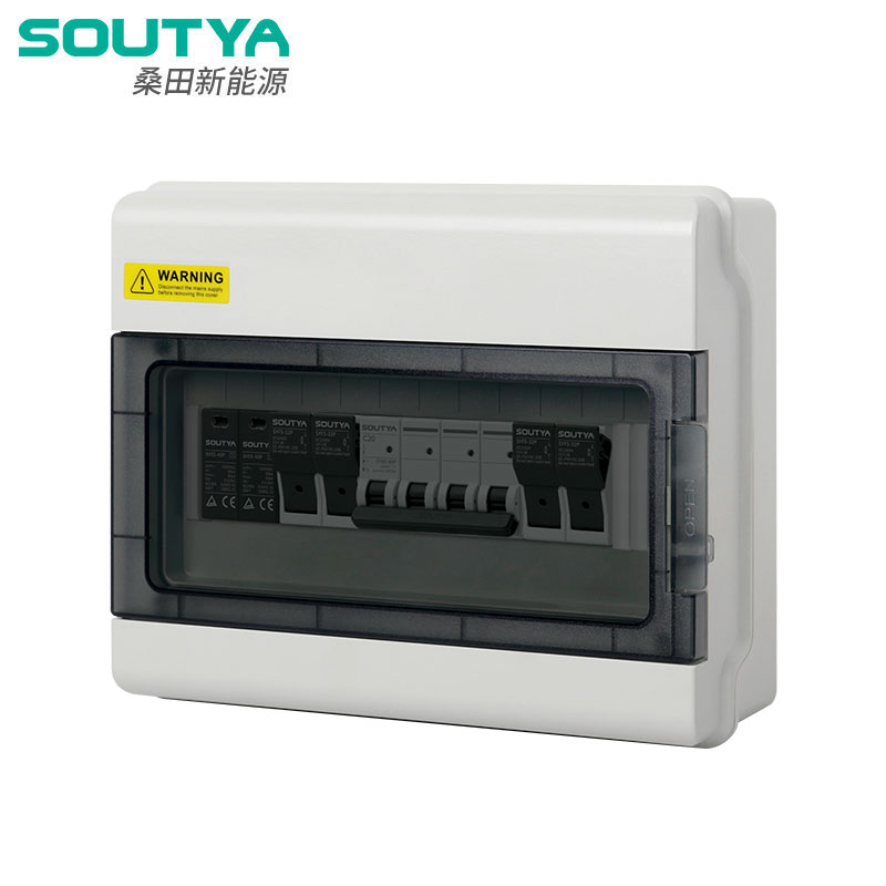 1000V dc combiner box 2 sa 1 out mcb type